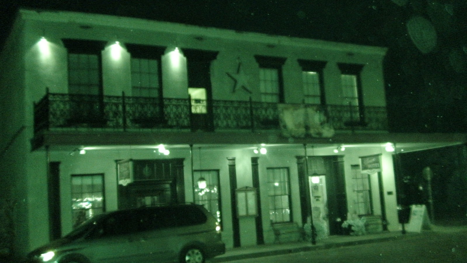 Our haunted vacations Jefferson Hotel Jefferson, TX. Room 19. June