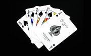 Game Cards on Black Background Black and White Wallpaper (game cards on black background black and white wallpaper hd widescreen)