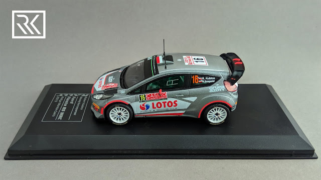 Zdjęcie modelu IXO Direkt Collections / The Diecast Club Ford Fiesta RS WRC, Rallye Monte-Carlo 2015, Robert Kubica / Maciej Szczepaniak