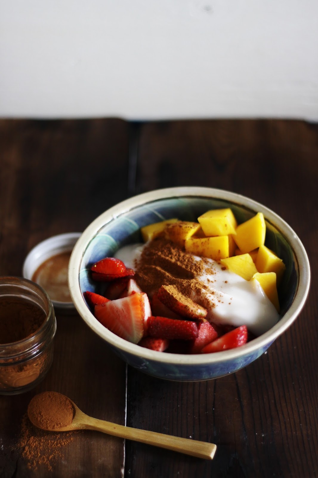 This Rawsome Vegan Life ALMOND YOGURT with FRUIT & CINNAMON {DO