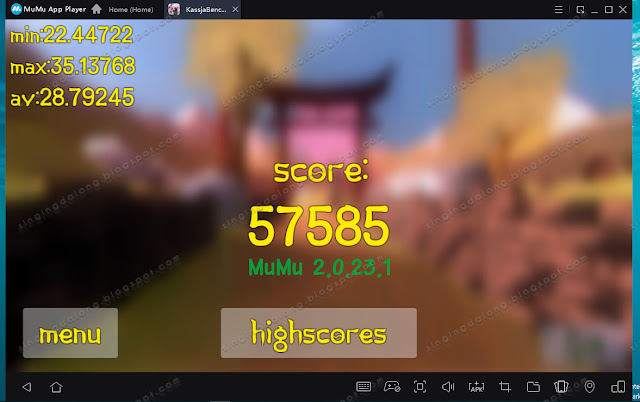 Android emulator Nox, MEmu, MuMu, BlueStacks benchmark