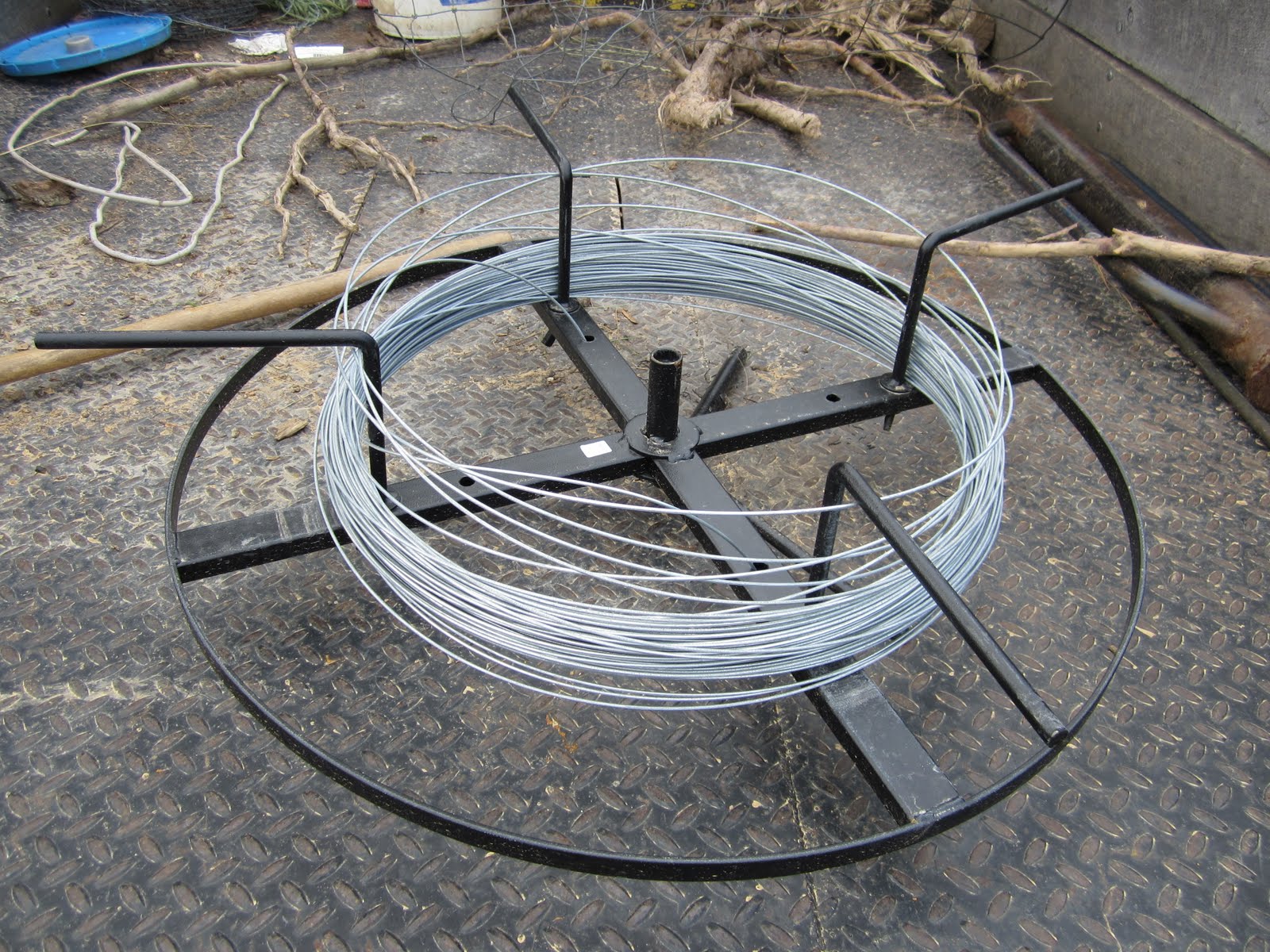 Making It Seeing It Sharing It Electric Fence Installation for the Wives