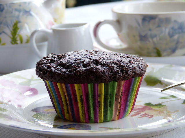 Muffins de chocolate