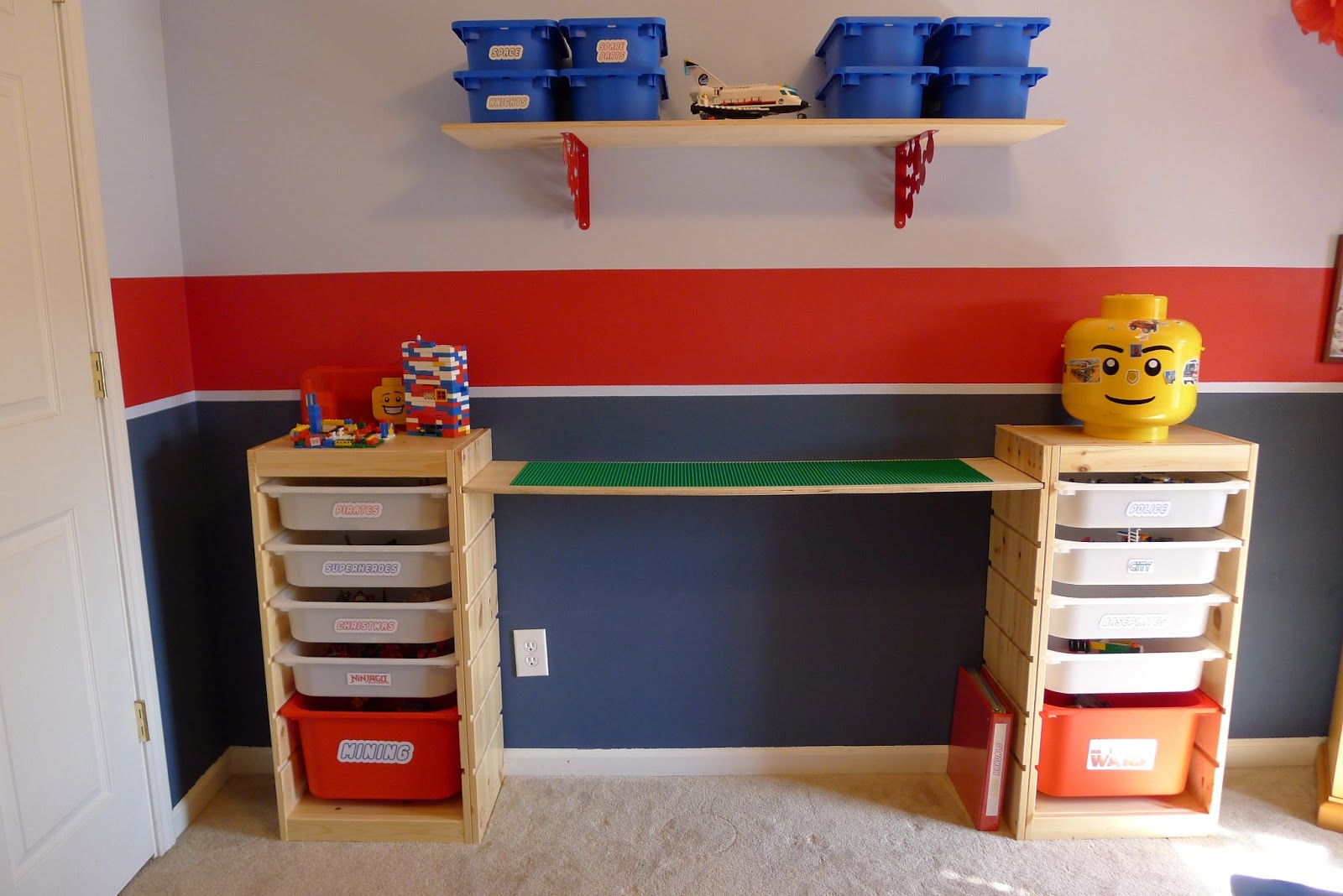 Easy DIY Lego Tables Ikea Hack! Lego Desk Tutorial - Must Have Mom