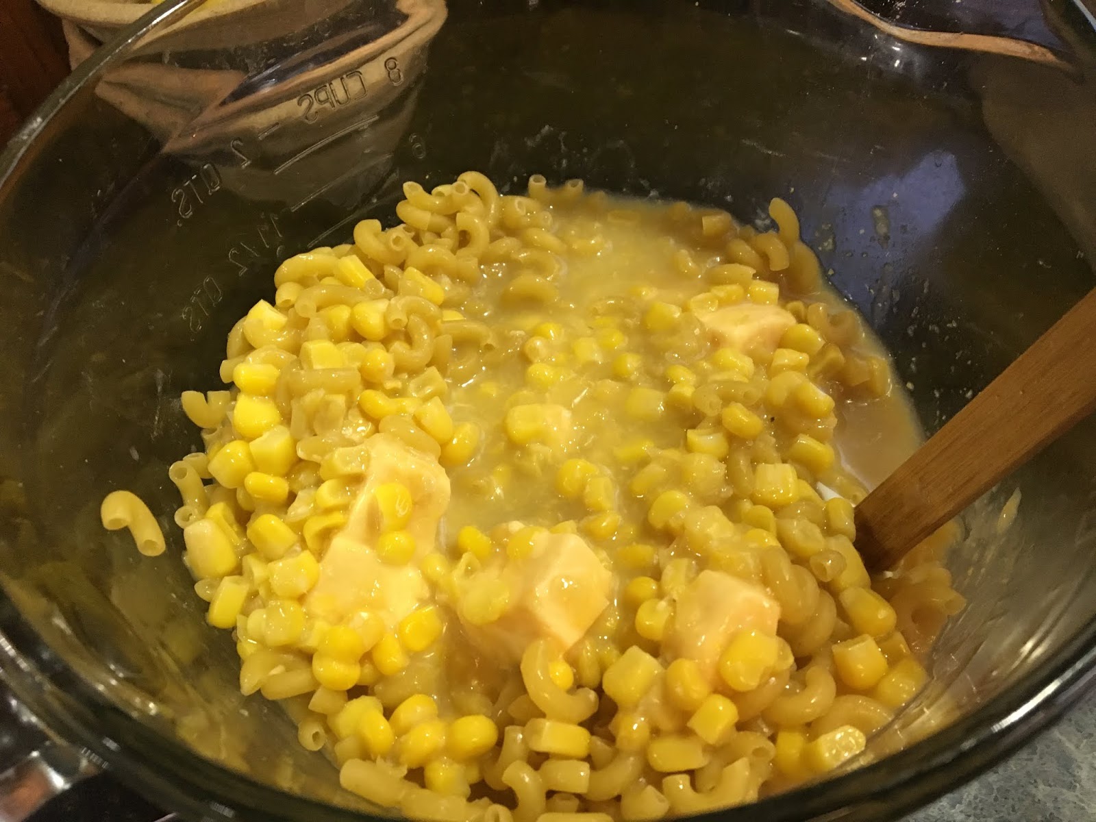 Cooking with Barry & Meta Cheesy Mac & Corn made in the microwave