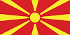 Logo Gambar Bendera Negara Makedonia Utara PNG JPG ukuran 100 px