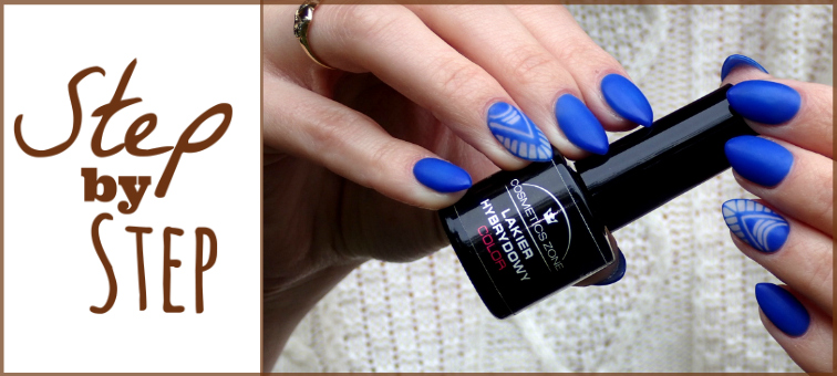 Negative space nails, matowe paznokcie step by step matowe paznokcie hybrydowe zdobienie