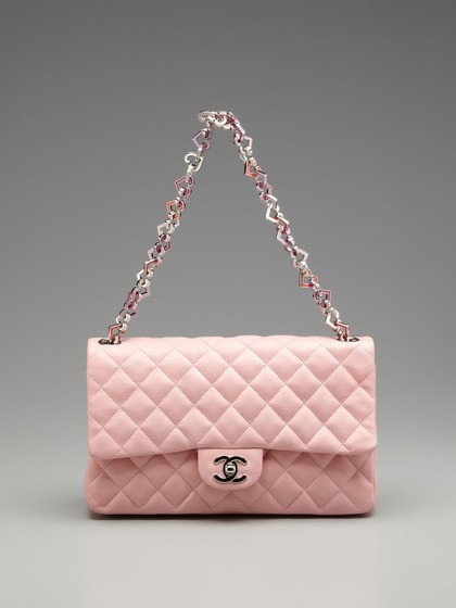 chanel heart purse