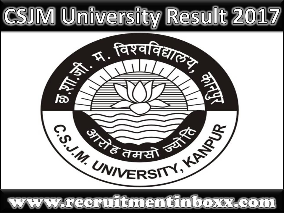  CSJM University Result