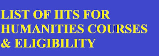 List Of IITs For Humanities Courses & Eligibility