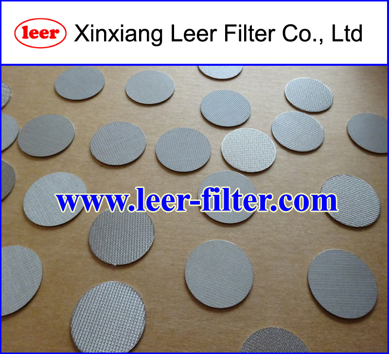 Xinxiang Leer Filter Co., Ltd Sintered Wire Mesh Filter Disc