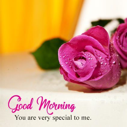 good morning messages for special someone