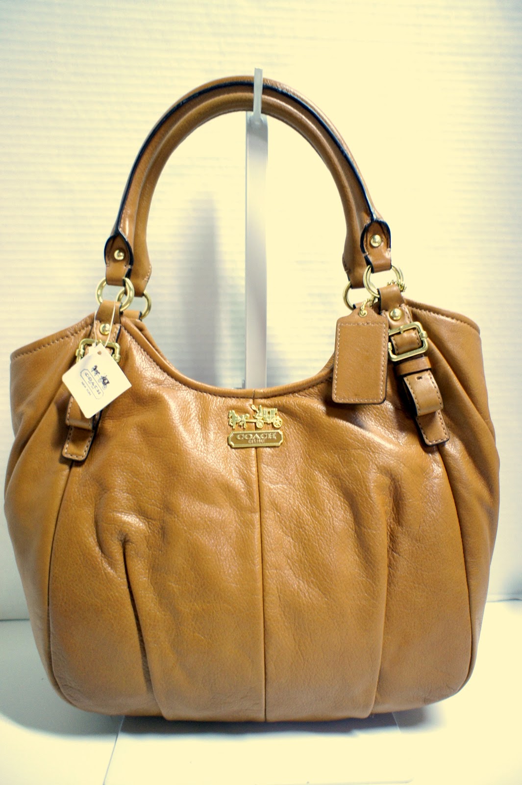 Shopping With Ayu: COACH Madison Leather Abigail Shoulder Bag Style ...
