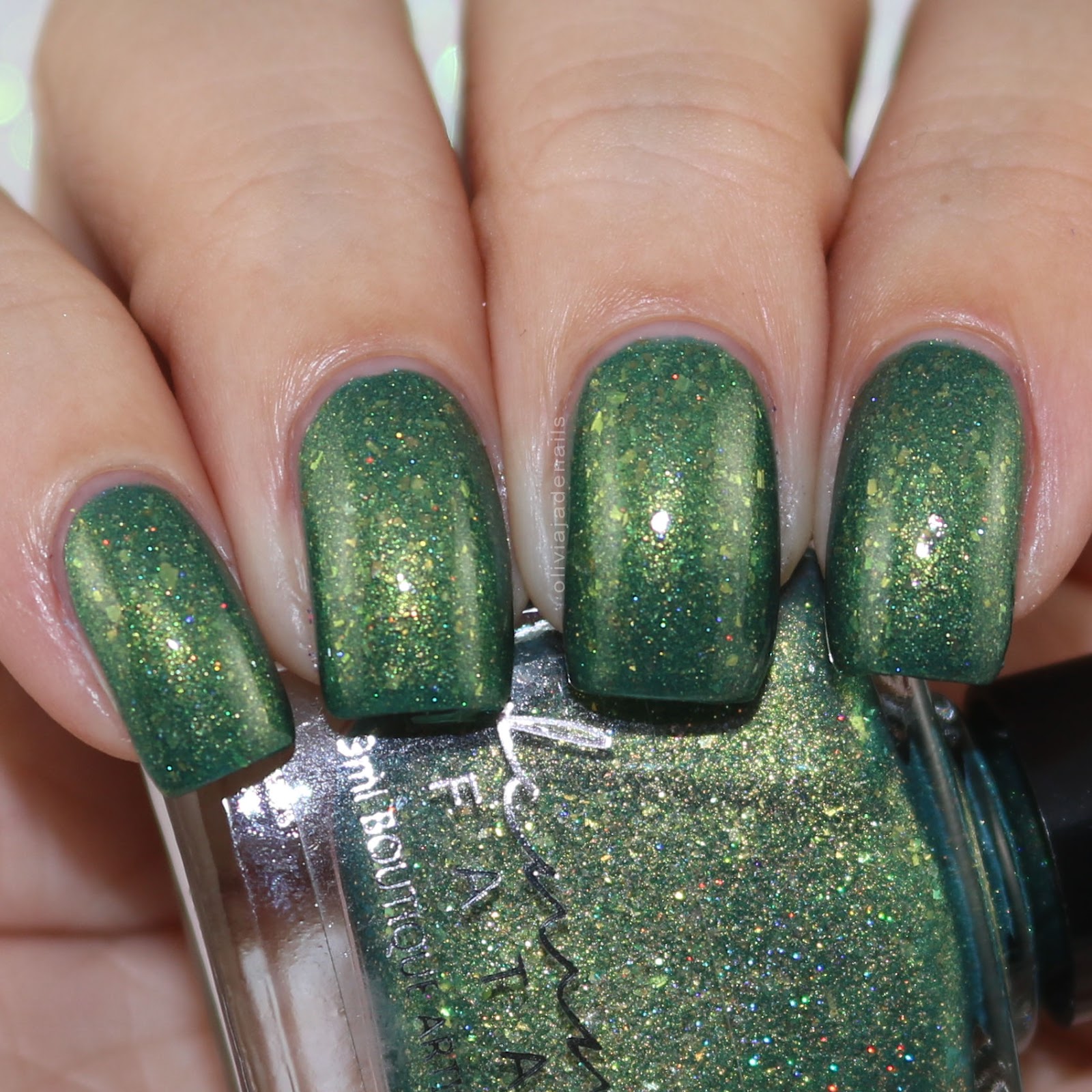 Femme Fatale Cosmetics Sweet Fir You swatched by Olivia Jade Nails