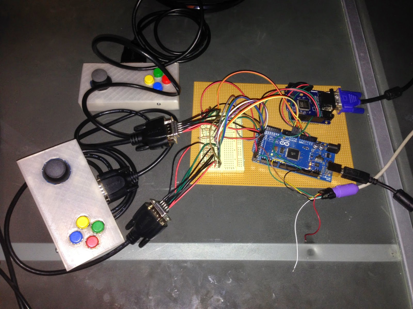 Clint's Projects: Arduino Retro Computer: Second Joystick