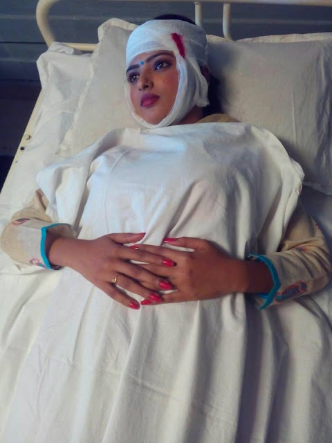 Priyanka Maharaj accident in Mumbai in photos