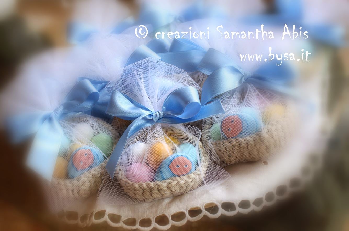 Bomboniere nascita e battesimo: Idee confezioni, le vostre, con le mie
