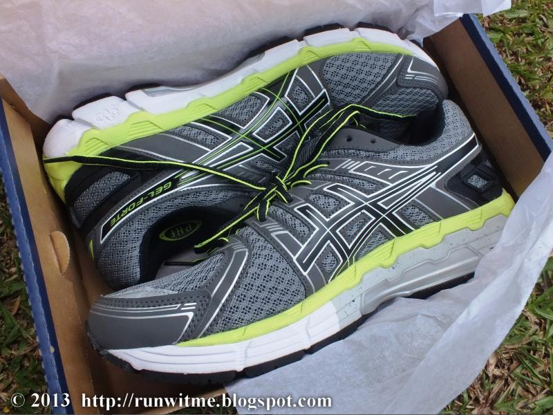 RUNNING WITH PASSION: Review: Unboxing and The Test of Gel- Forte (2E)