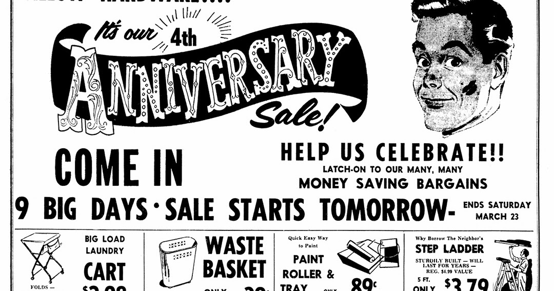 Brady's Bunch of Lorain County Nostalgia Willow Hardware Anniversary