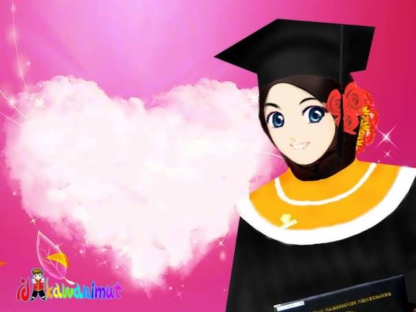 Gambar Kartun Muslimah  newhairstylesformen2014.com