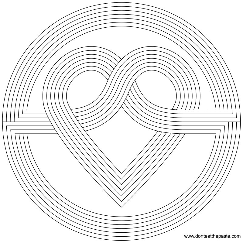 rainbow coloring pages for adults - photo #11