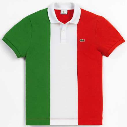 polo bandera de Italia