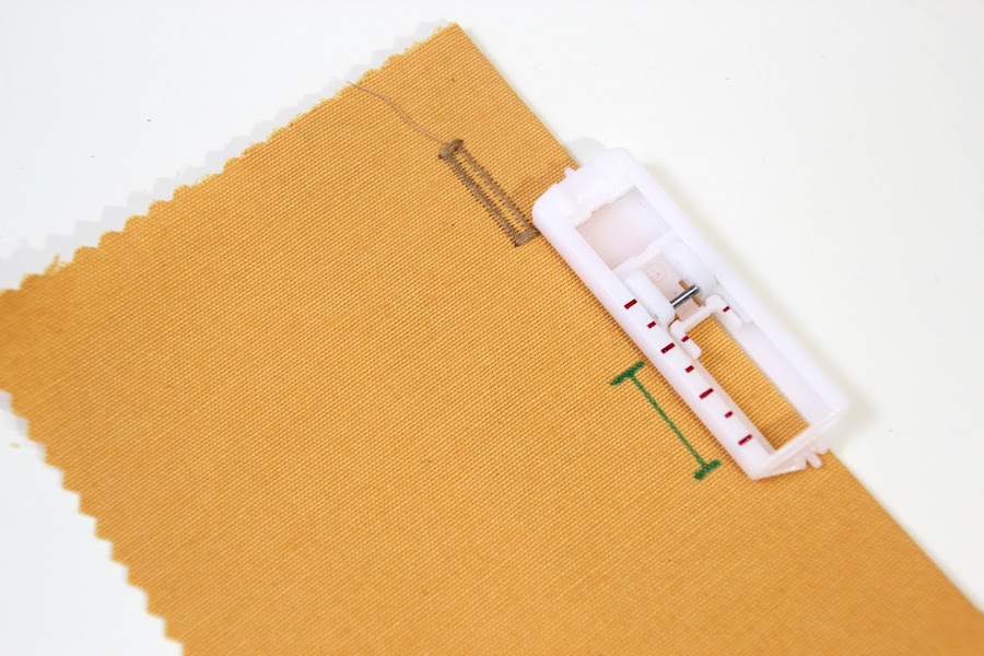 Clase de costura: aprender a coser prensatelas hacer ojales