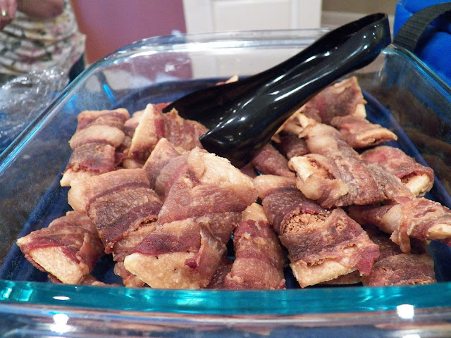 Bacon Wrapped Crackers