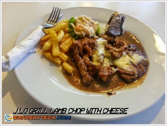 JLo Grill Lamb Chop with Cheese Pak Uda Kitchen & Grill