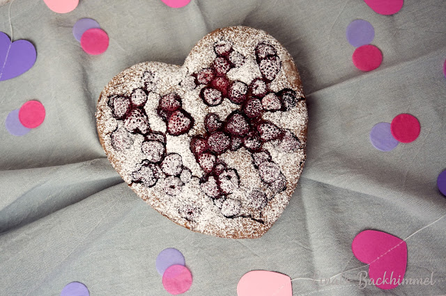 Gesunder Himbeer-Schoko-Kuchen