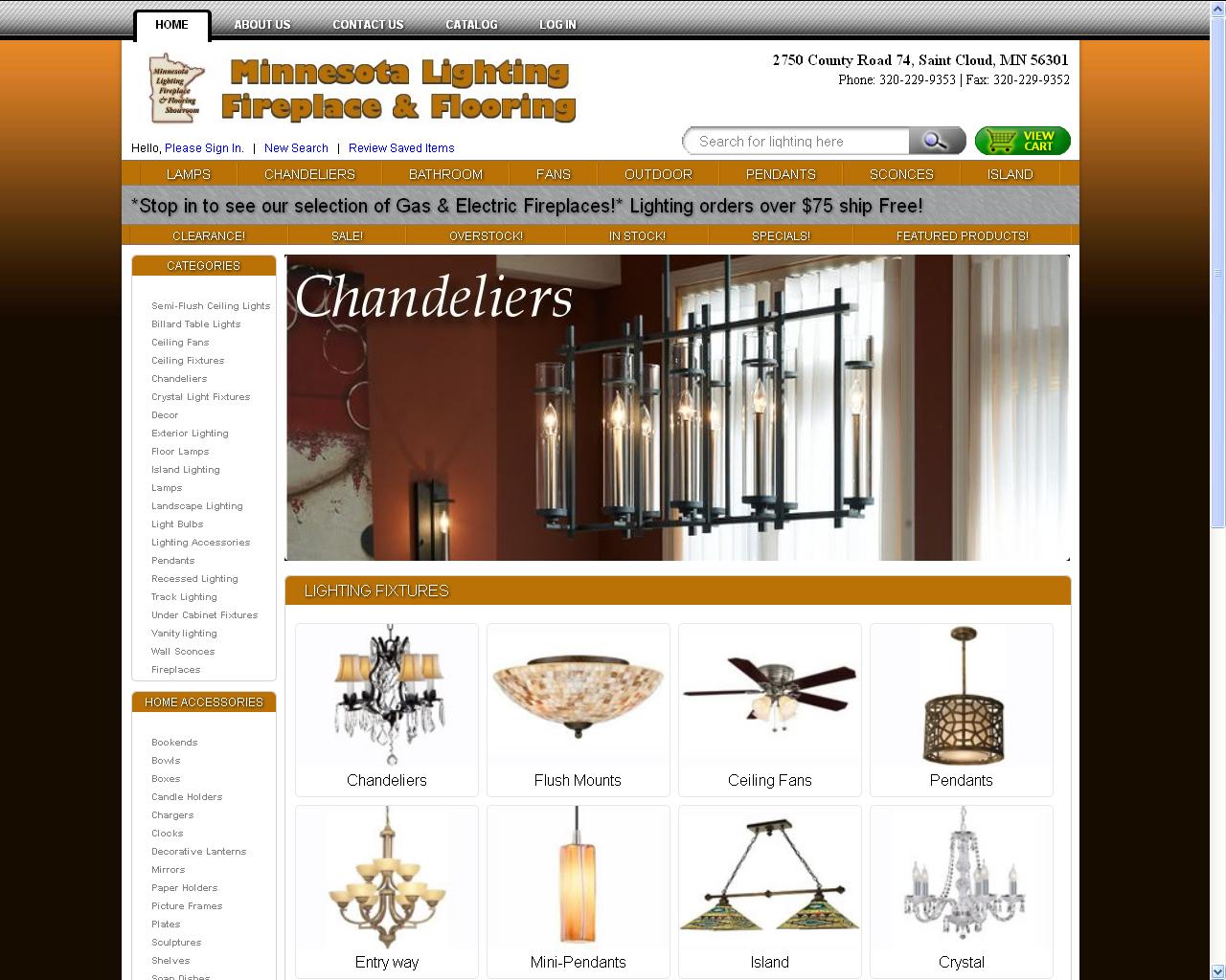 Minnesota Lighting Fireplace & Flooring Blog MN Lighting's New site!