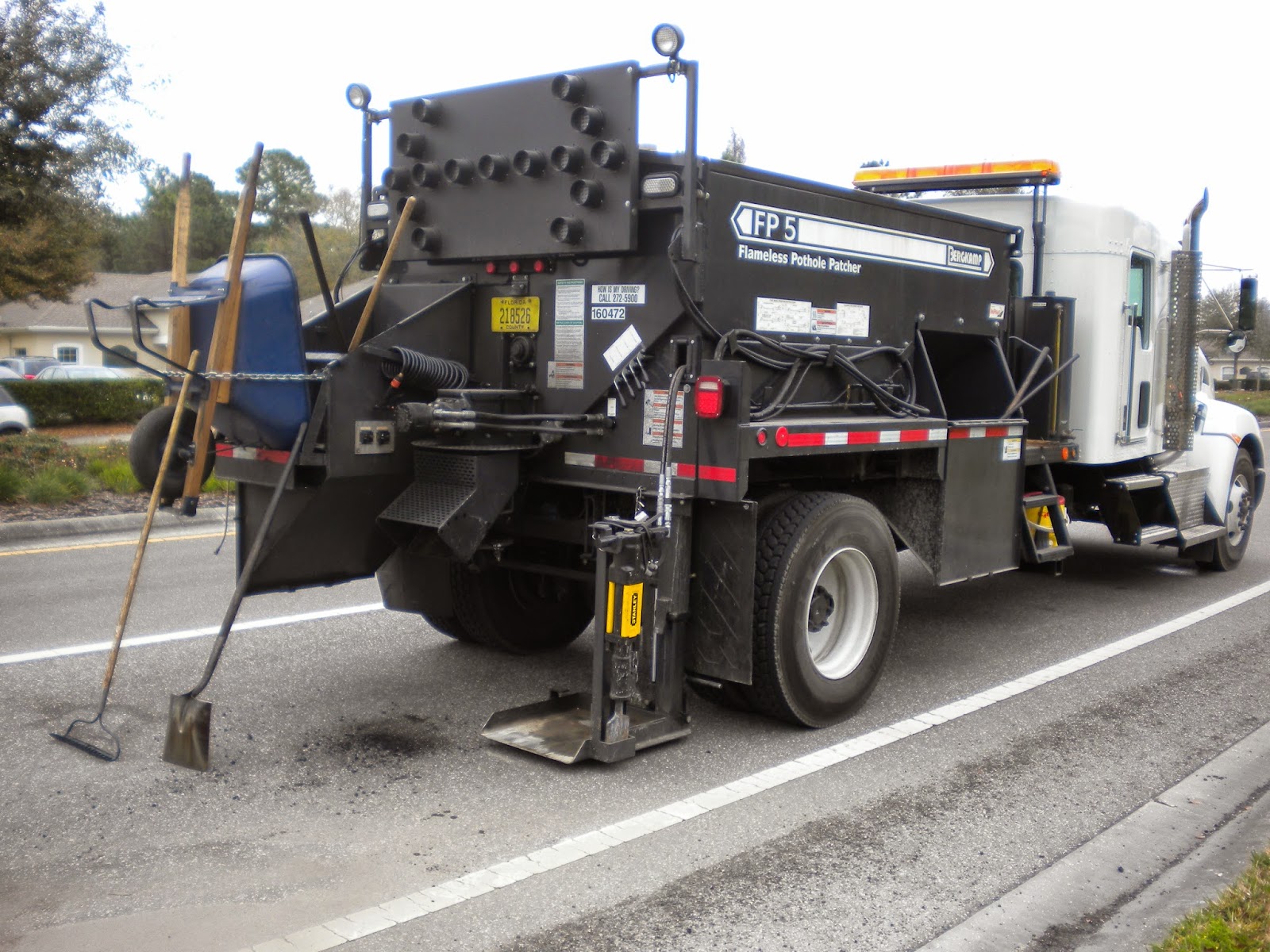 Commercial Truck Success Blog Pothole Patcher How It Works!