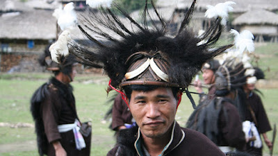 Adi Tribe Men Costumes