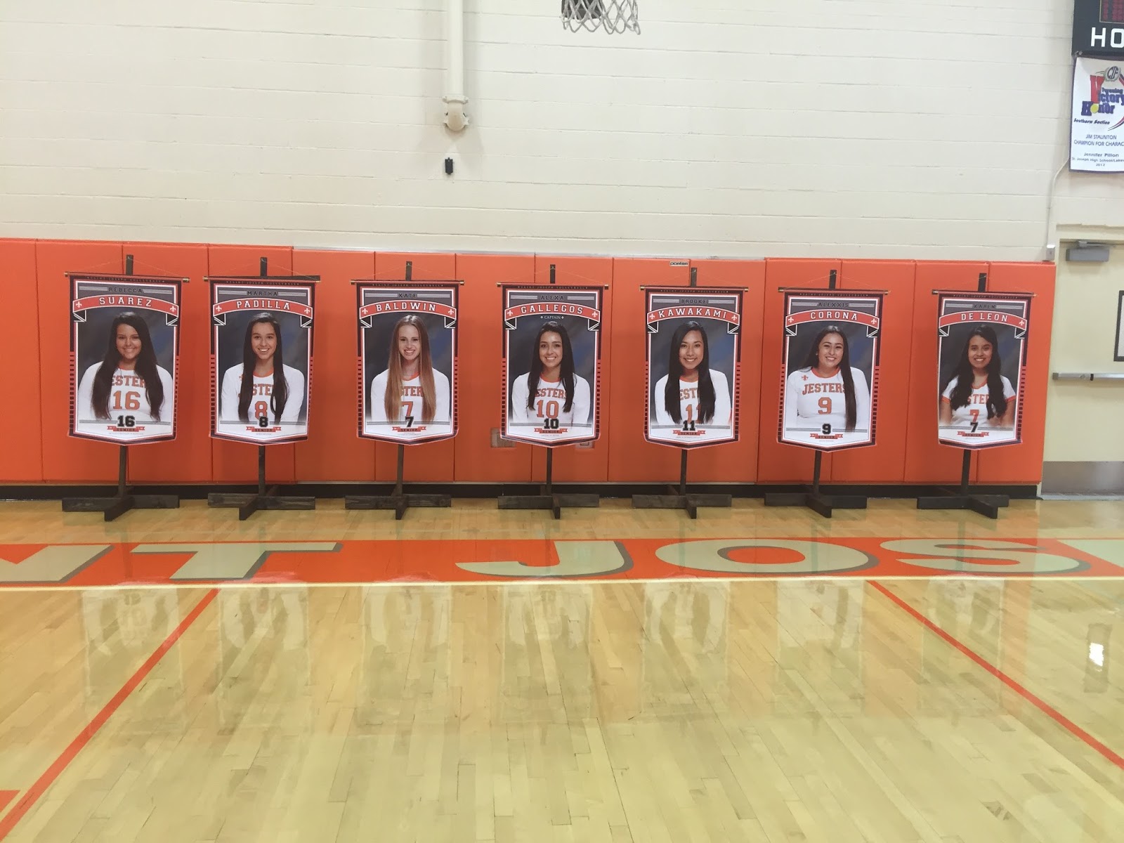 JOYRIDES ART CO St Joseph Varsity Volleyball Banner Design