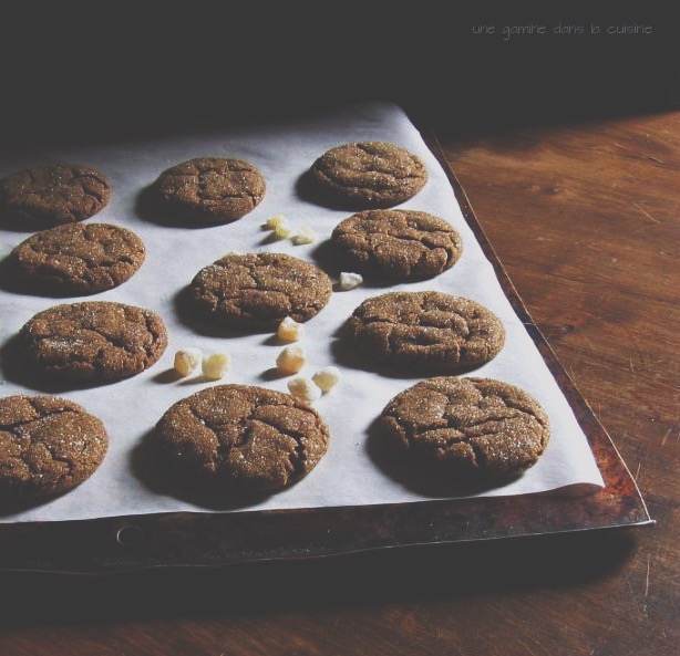 triple ginger cookies :: une gamine dans la cuisine 