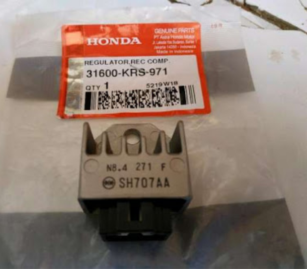 Skema Kiprok dan CDI Honda Grand, Supra X Lama, Legenda, Prima, c70