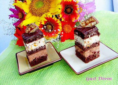 Prajitura cu ciocolata si lichior de cafea