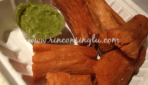 yuca frita sin gluten anauco