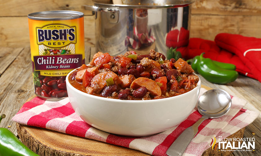 Hearty Beef and Sausage Chili