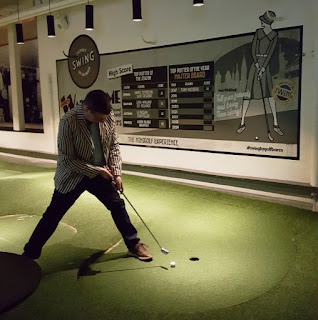 Swing by Golfbaren indoor minigolf course and speakeasy in Stockholm Sweden Swing by Golfbaren indoor minigolf course and speakeasy in Stockholm Sweden