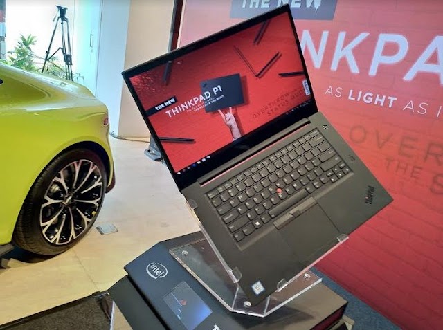 ThinkPad P1 laptop workstation tipis, ringan dan powerfull rilis di Indonesia bersama Aston Martin