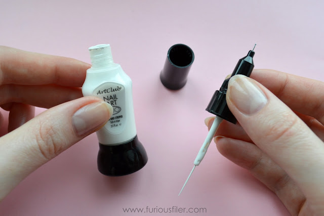 color club nail art pen white review
