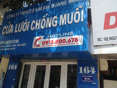 Showroom cửa lưới Quang Minh