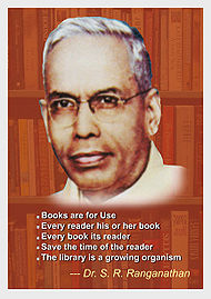 Father of Indian Library Science