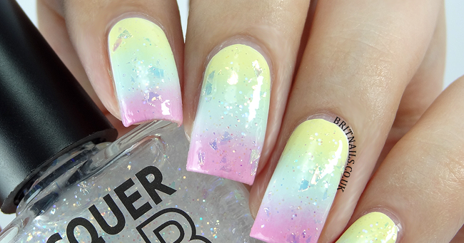 Summer Sorbet Gradient with The Lacquer Lab Miami Collection | Brit Nails