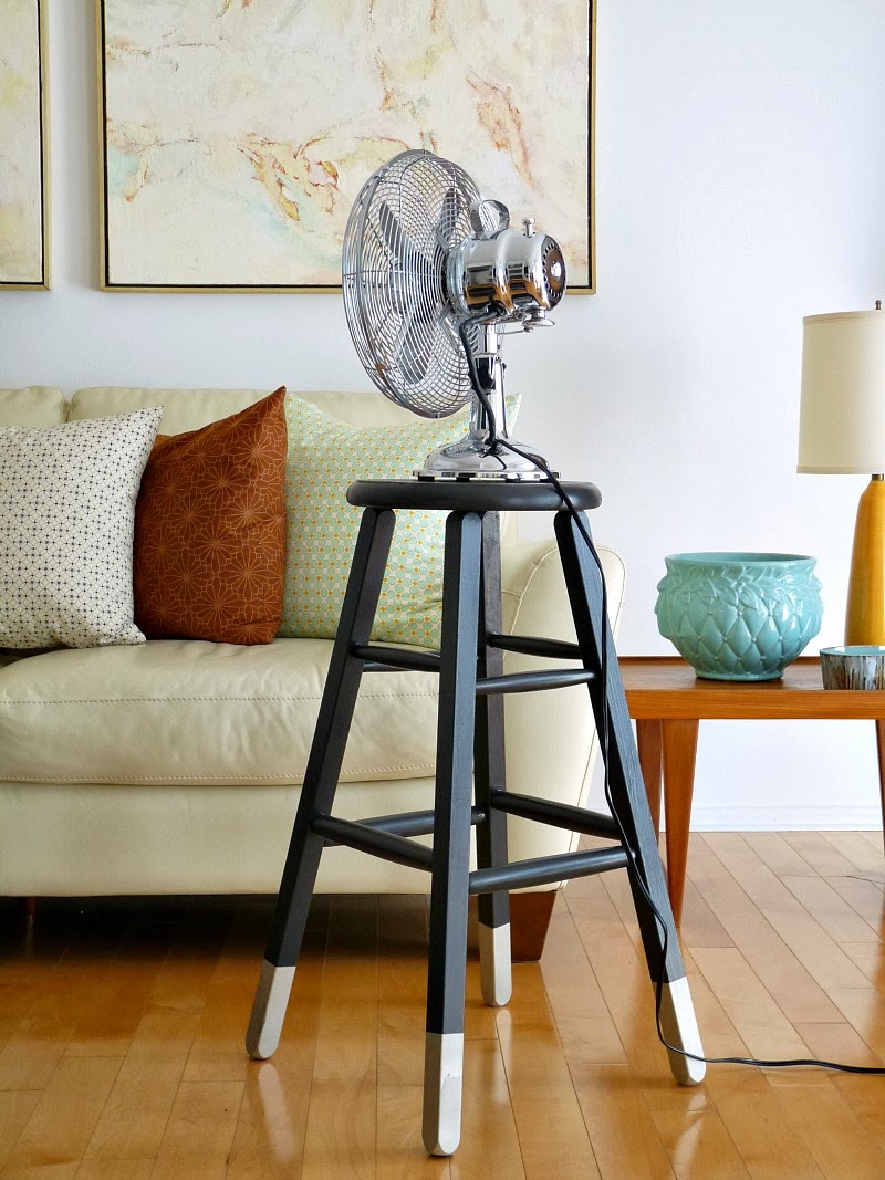 Dipped leg stool Dipped leg stool