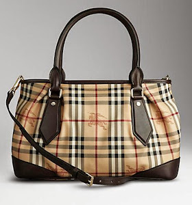 1:1 QUALITY BURBERRY HAYMARKET CHECK TOTE BAGS