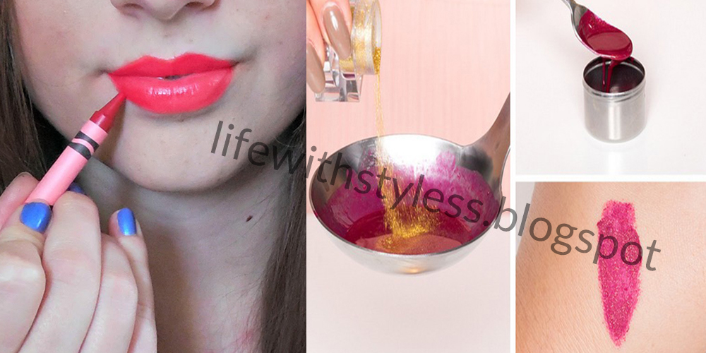 How to Make Lipstick at Home Using Crayons! Life With Styles