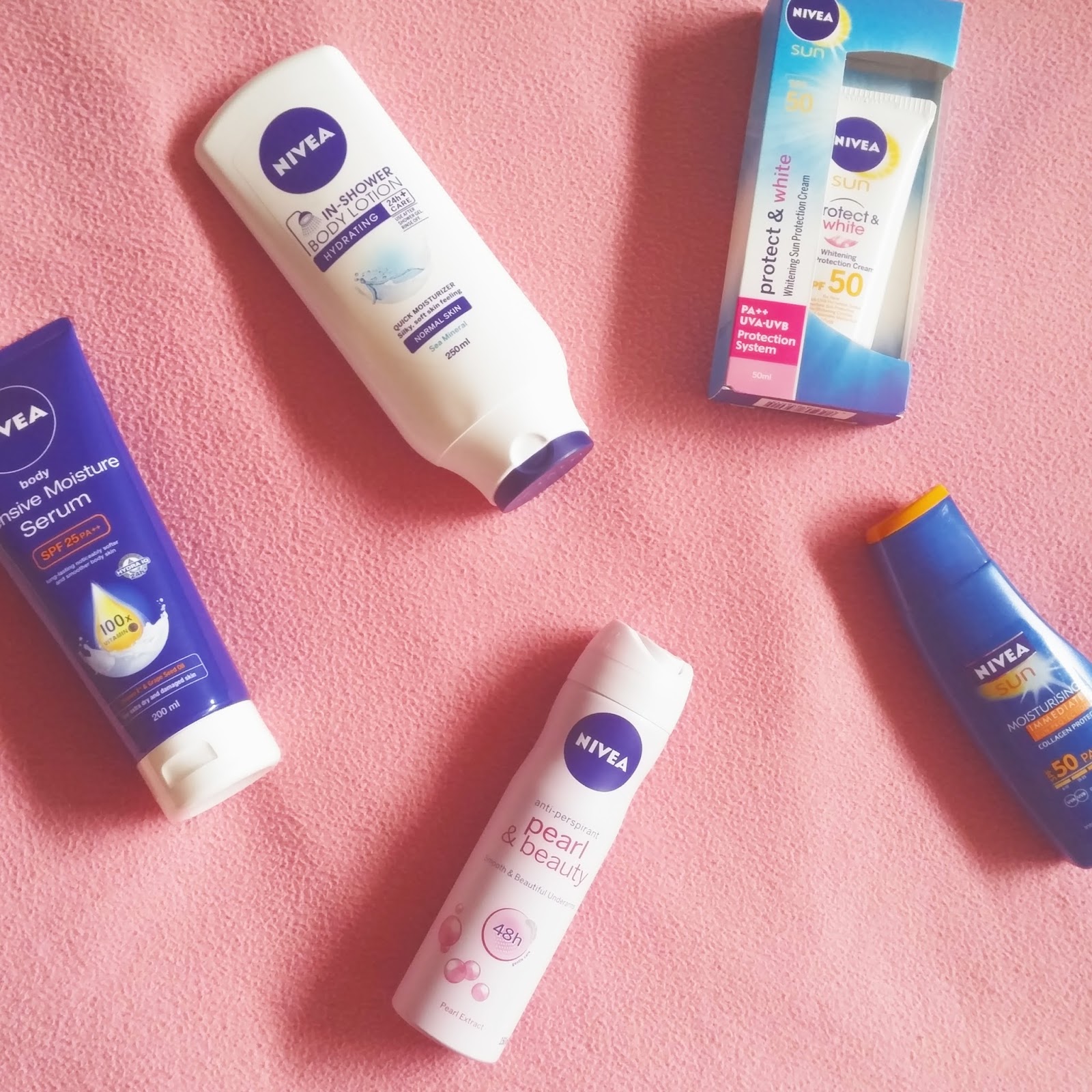 Nivea Skin Care Summer Essentials