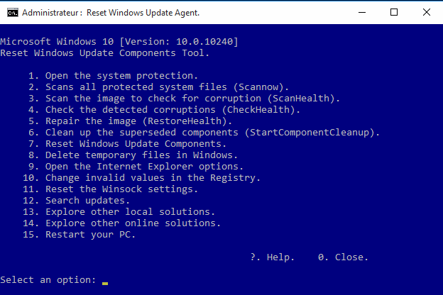 how to Reset Windows 7, 8, 10 Update Agent Reset Windows 7, 8, 10 Update Agent is only available in English.